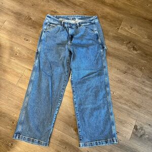 Torrid Classic Blue Denim High Rise Carpenter Jeans Women’s 14R